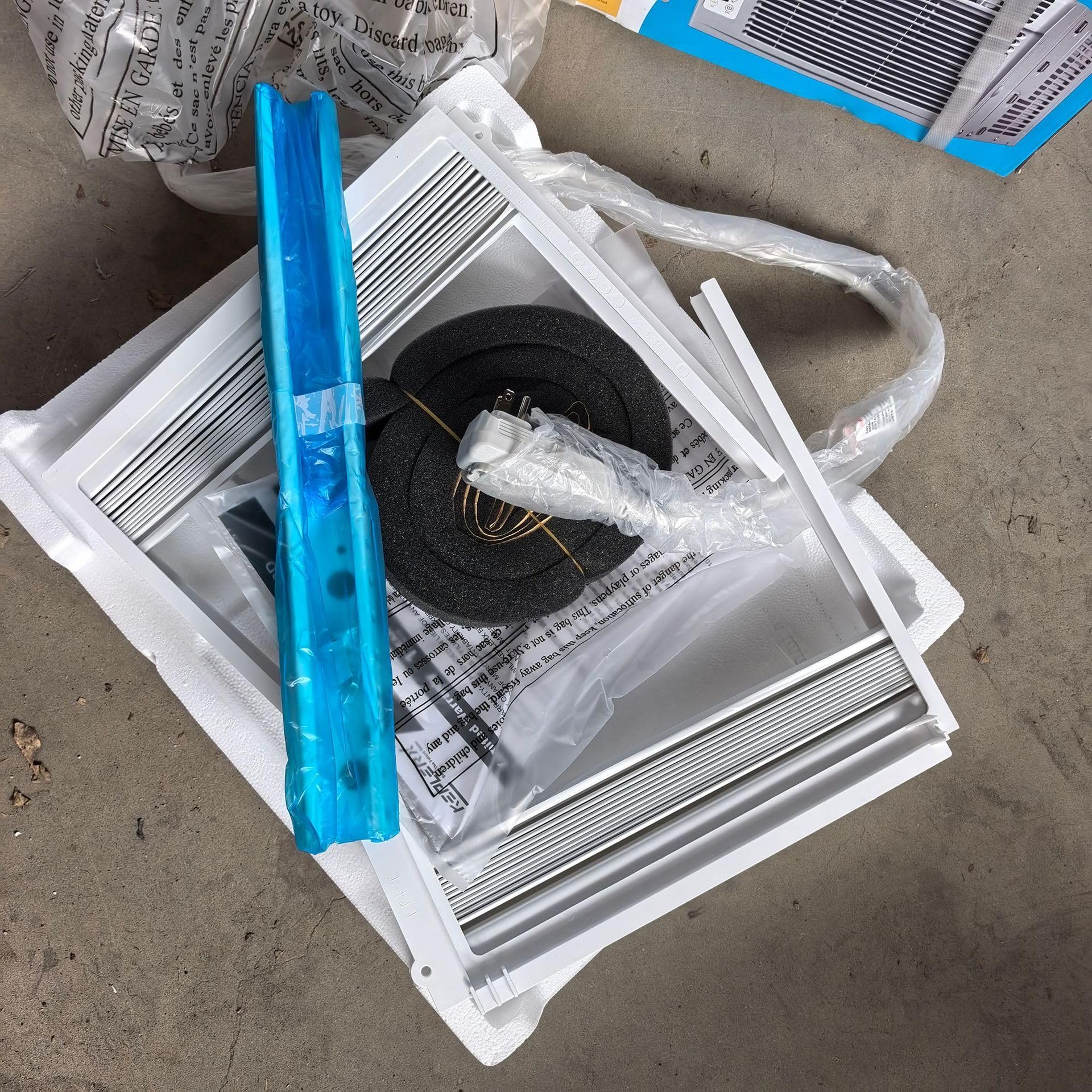 Amazon | KDBT 業務用 窓エアコン 5000btuシングル冷却固定周波数手動